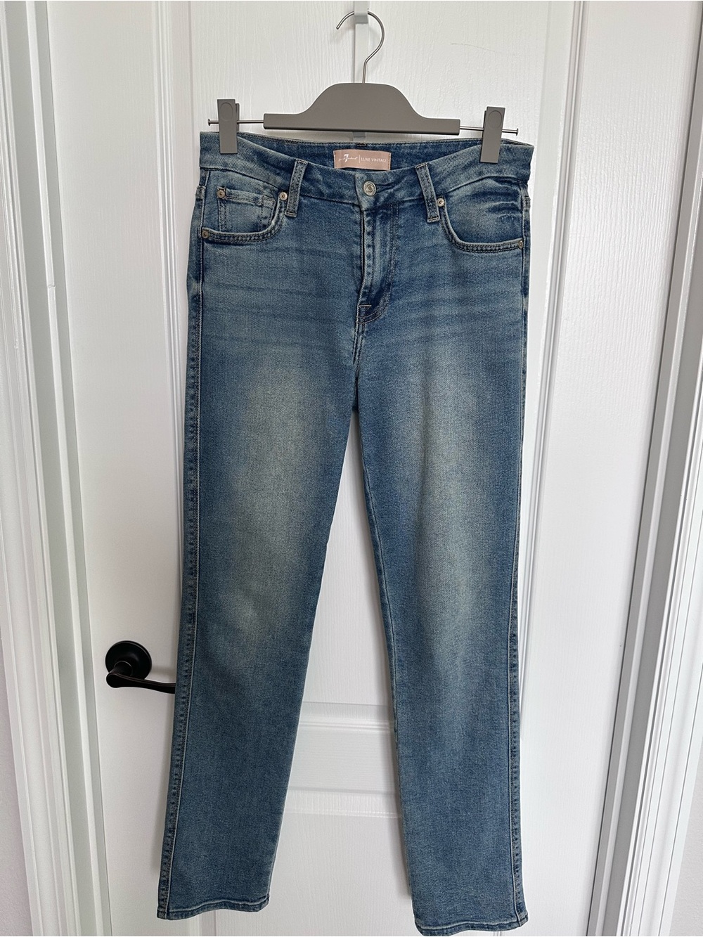 7 For All Mankind Light Blue Denim Jeans